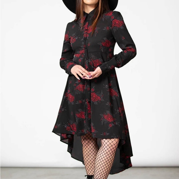 Killstar Dresses & Skirts - KILLSTAR PANDORA SHIRT DRESS